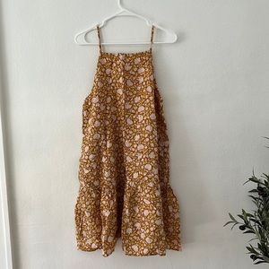 Voloshin Floral Mini Tank Dress